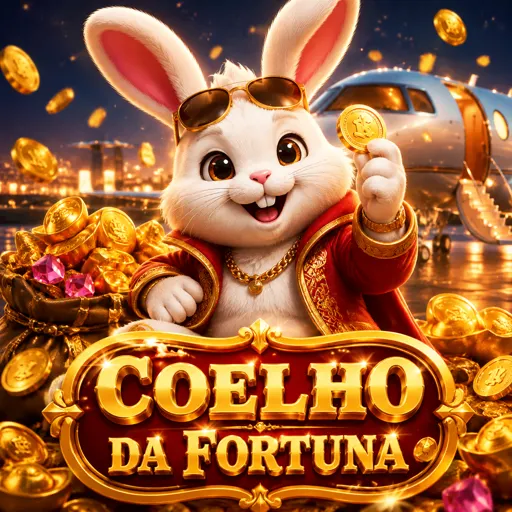 Capa do jogo de slot Fortune Rabbit, o jogo do coelho da fortuna